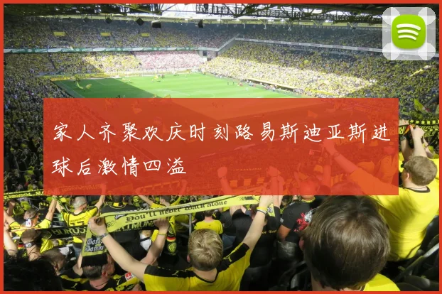 家人齐聚欢庆时刻路易斯迪亚斯进球后激情四溢